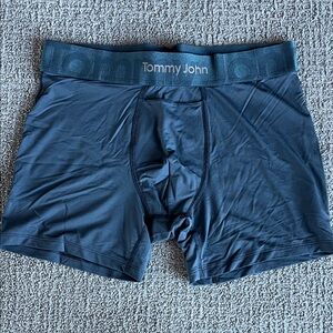 Tommy John Navy Blue Modal Boxer Briefs
